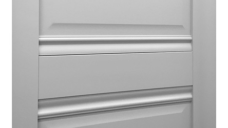 Дверь Эмалит светло серый Дверцов