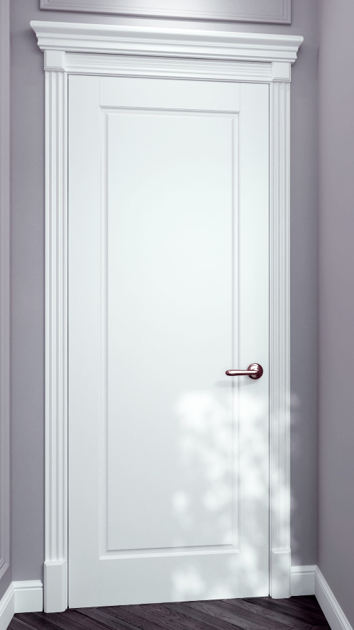 Дверь Аморе эмаль белая Дверь Аморе эмаль белая