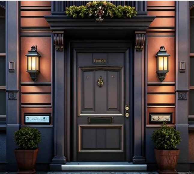 Обшивка входной двери – эффектное решение для квартиры и дома