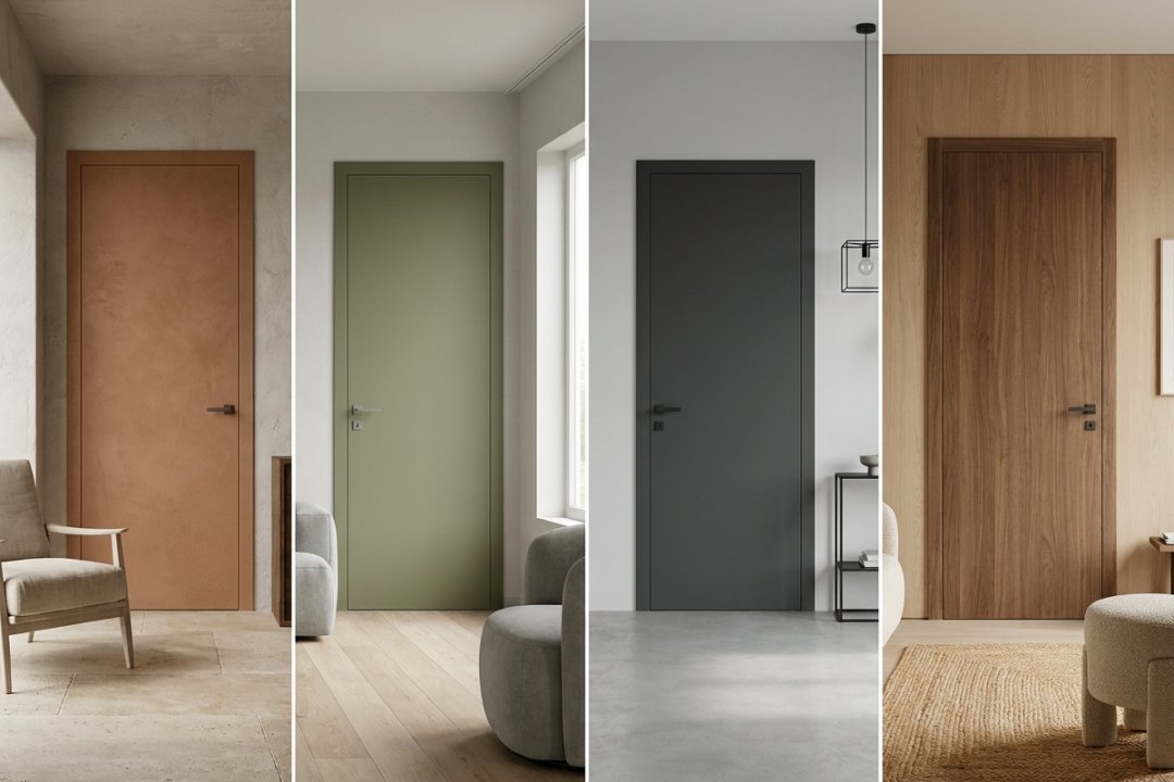 Модные цвета межкомнатных дверей 2026