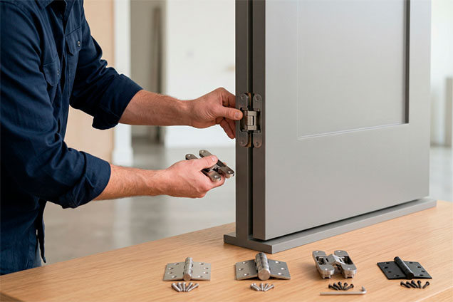 Как подобрать дверную фурнитуру под вес полотна Как подобрать дверную фурнитуру под вес полотна