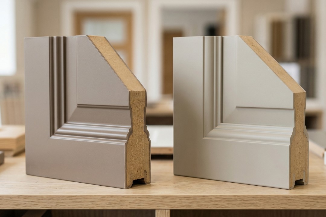 Покрытие ПВХ на двери