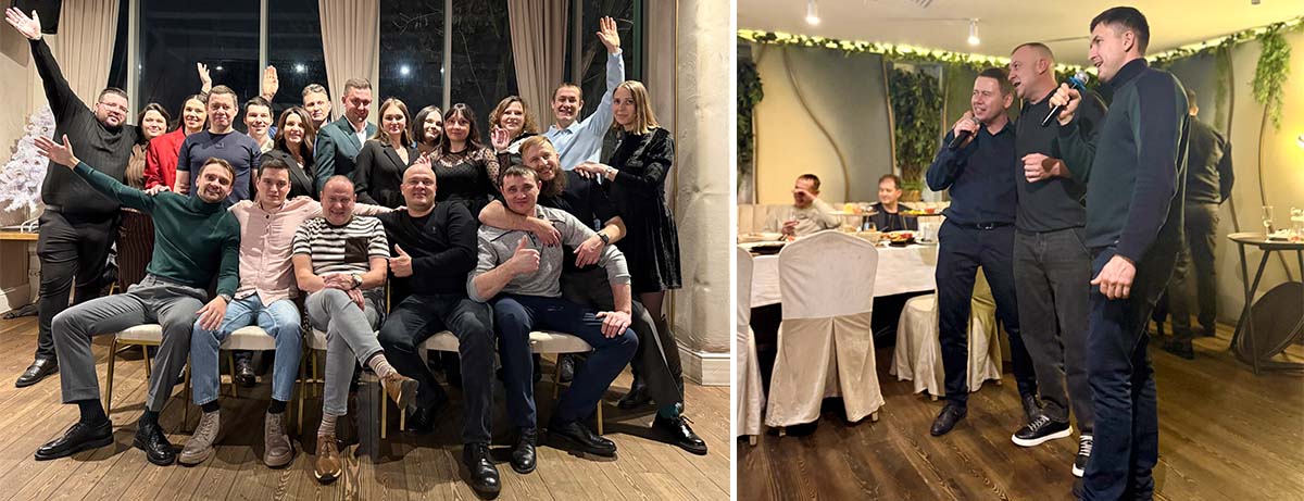 Команда ДВЕРЦОВ. Новогоднее и летнее корпоративные мероприятия. 2025 год.