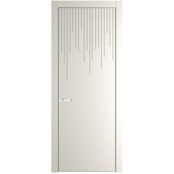 Межкомнатная дверь 8PA перламутр белый глухая