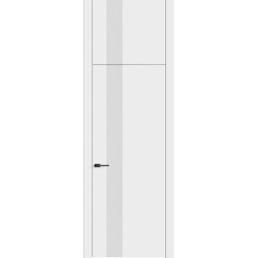 Межкомнатная дверь с фальшфрамугой эмаль Ofram Линнея 4 белый
