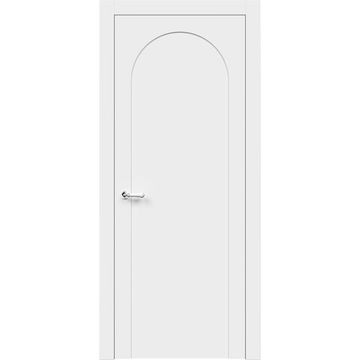 Межкомнатная дверь эмаль Венеция белая глухая
