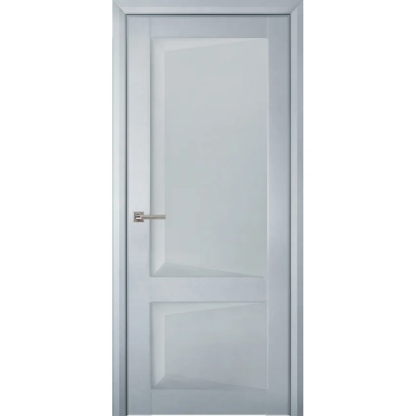 Фото межкомнатной двери экошпон Uberture Perfecto 102 barhat light grey глухая