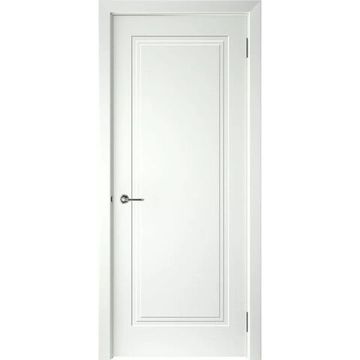 Межкомнатная дверь эмаль Левел-1 белая глухая