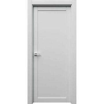 Межкомнатная дверь эмаль Ofram Парнас белая глухая