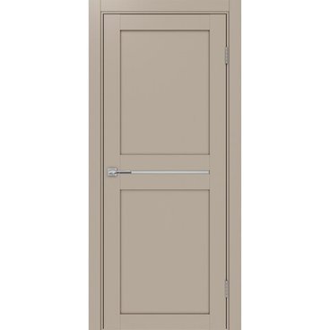 Межкомнатная дверь экошпон Турин 520.121 мокко остеклённая