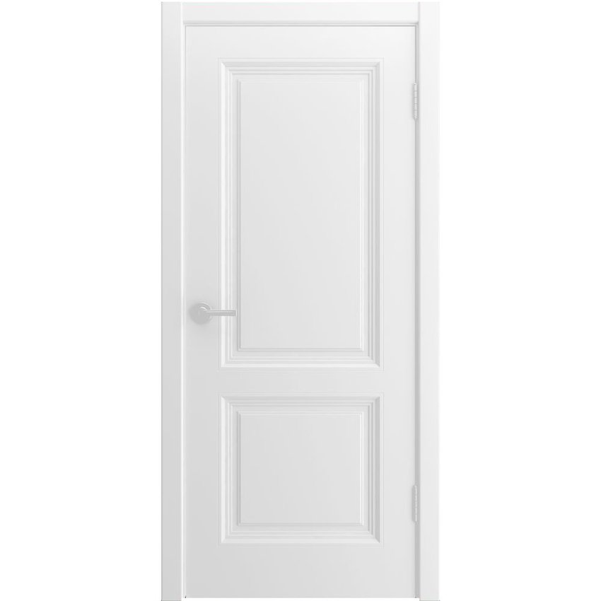 Межкомнатная дверь эмаль Vision 2 белая глухая