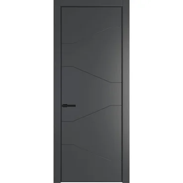 Межкомнатная дверь 2PA графит глухая