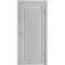 Фото двери экошпон Эмалит 1 светло-серый глухая