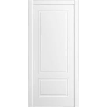 Межкомнатная дверь эмаль Бьянка-2 белоснежная глухая