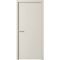 Фото межкомнатная дверь эмаль Albero Геометрия 1 латте глухая