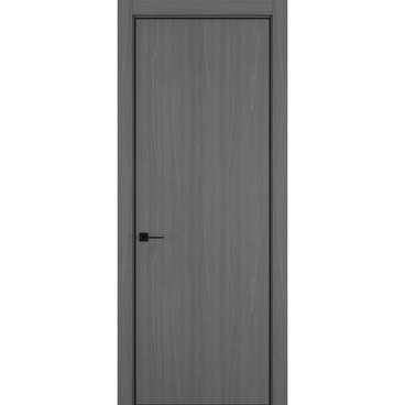 Межкомнатная дверь керамик MN 1 дуб серый глухая