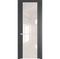Межкомнатная дверь 1.7P графит остеклённая