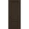 Фото межкомнатной двери керамик SC 2 коричневый глухая