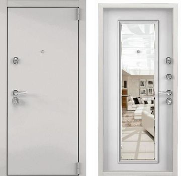 Входная стальная дверь Torex Super Omega 100 колоре бьянко SO-KB-5 СТ милк матовый
