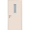 Дверь противопожарная деревянная CPL EI30 кремовый RAL 9001 со стеклом