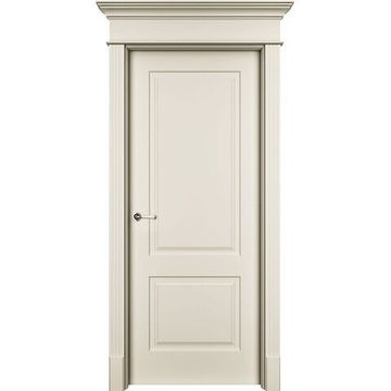 Межкомнатная дверь эмаль Ofram Нафта 2 RAL 9001 глухая