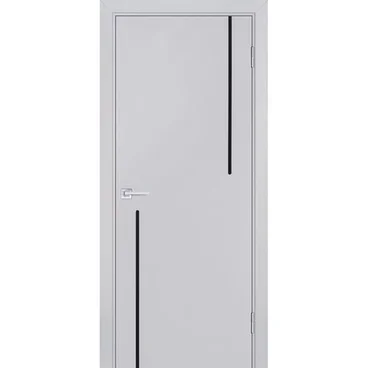 Межкомнатная дверь эмаль Смальта-Лайн 08 френч грей глухая