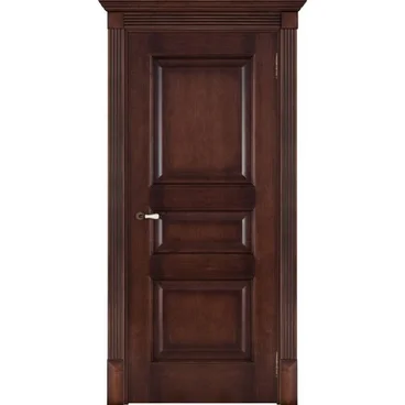 Межкомнатная дверь шпон Терзо Флоренция орех глухая