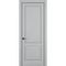 Фото межкомнатной двери керамик NC 9 шеллак серый глухая