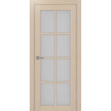 Межкомнатная дверь экошпон Турин 541.2222 белёный дуб остеклённая