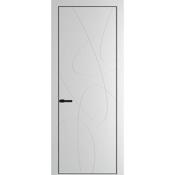 Межкомнатная дверь 6PA крем вайт глухая