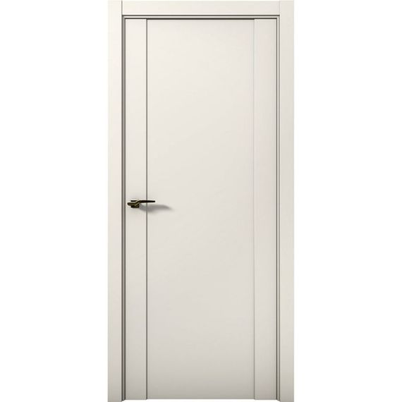 Фото межкомнатной двери экошпон 30012 магнолия глухая
