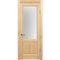Фото межкомнатной двери массив сосны Ливорно под покраску со стеклом