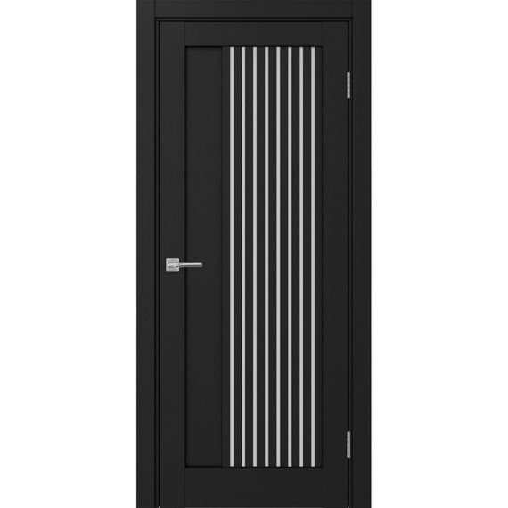 Фото двери из экошпона Турин 544.12 антрацит остеклённая