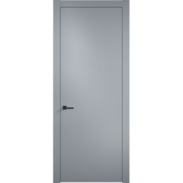 Межкомнатная дверь эмаль Дверцов Мона RAL 7040 глухая