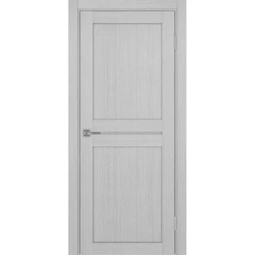 Межкомнатная дверь экошпон Турин 520.111 серый дуб глухая