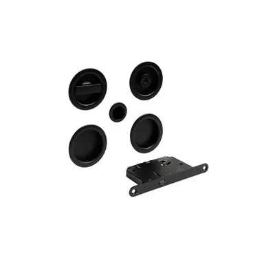 Дверная ручка для раздвижной двери с завёрткой круглая 58 мм