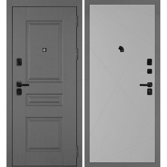 Входная дверь Октава-150 панель фрезерованная PR-103 агат