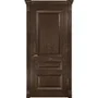 фото ульяновской межкомнатной двери фараон 2 дуб морёный без стекла