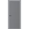 Межкомнатная дверь эмаль Ofram Линнея 1 серая глухая