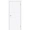 Фото межкомнатной двери эмаль Текона Смальта-Лайн 02 белая RAL 9003 глухая