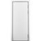 Маятниковая влагостойкая дверь Poseidon белая глухая