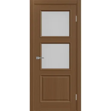 Межкомнатная дверь Тоскана багет 630.221 орех со стеклом
