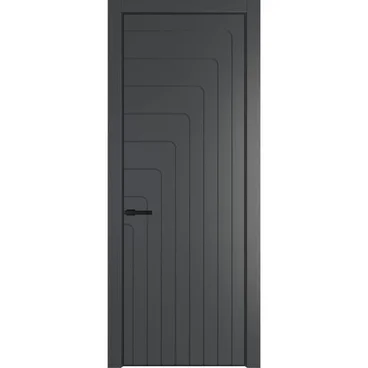 Межкомнатная дверь 10PA графит глухая