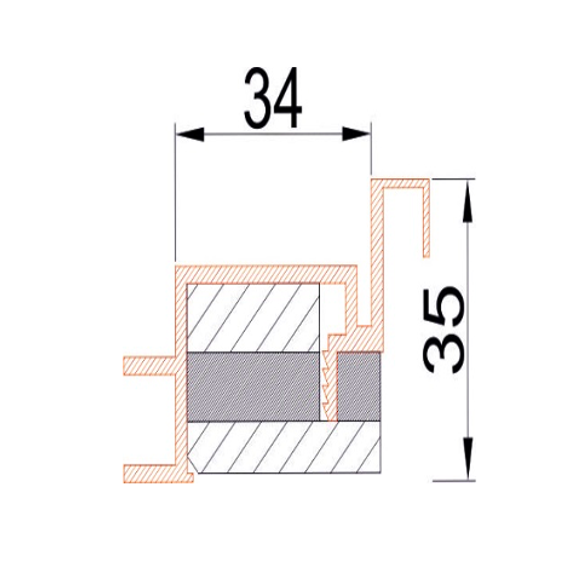 Схема скрытой коробки Invisible Revers