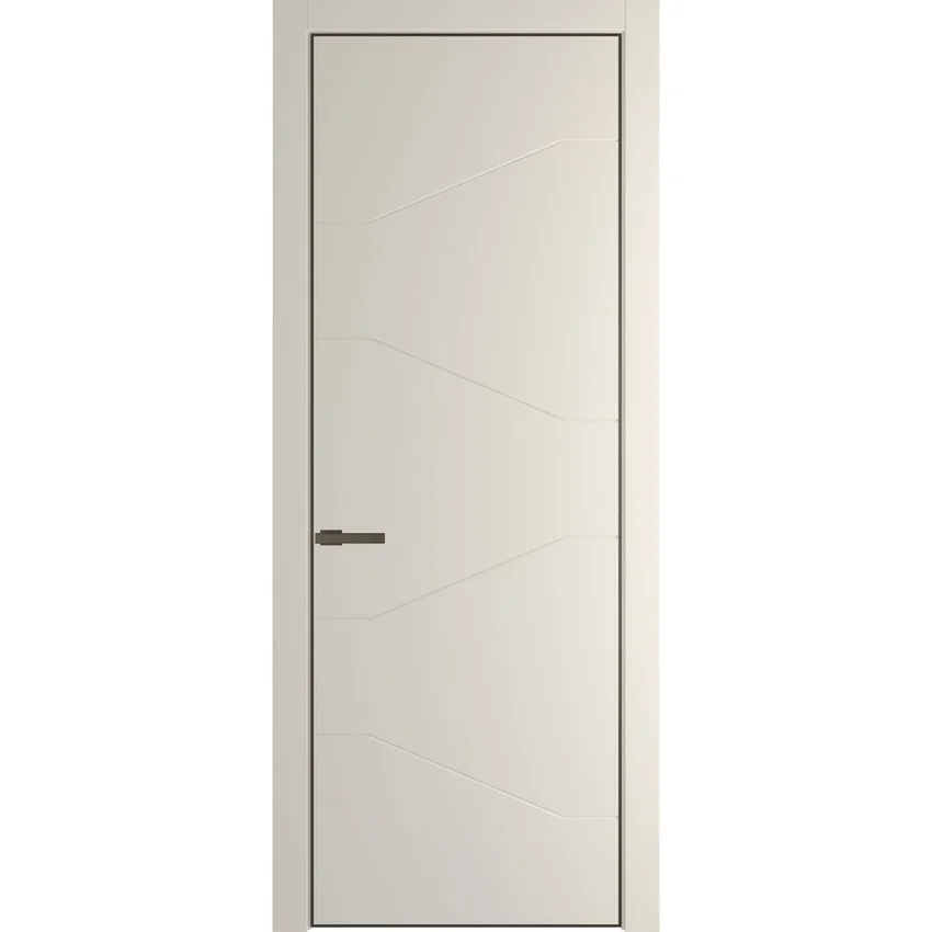Межкомнатная дверь 2PA кремовая магнолия глухая
