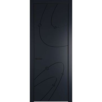 Межкомнатная дверь 5PA нэви блу глухая