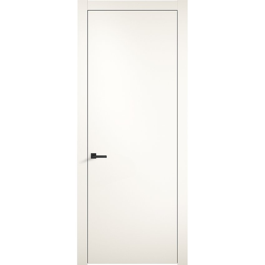 Фото межкомнатной двери эмаль Дверцов Мона RAL 9010 глухая