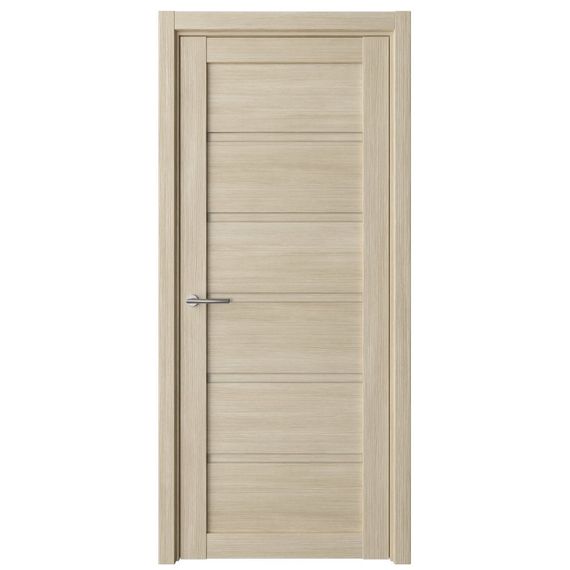 Фото двери Вена экошпон лиственница мокко глухая