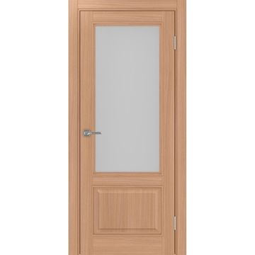 Межкомнатная дверь Тоскана багет 640.21 ясень тёмный со стеклом