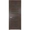 Межкомнатная дверь 1.6N дуб тобакко остеклённая
